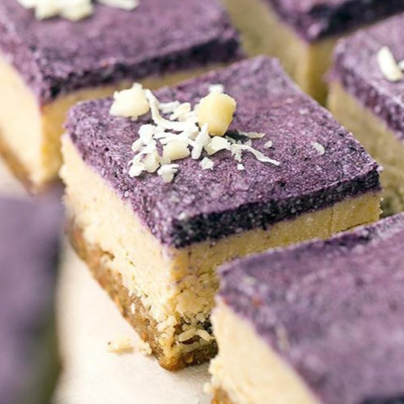 Blueberry & Lemon Slice - Vegan, GF, DF & SF (min order 2 pieces) Main Image