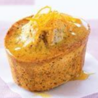 Orange & Poppy Seed Friand - Gluten Free (min order 6 pieces)