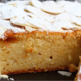 Lemon & Almond Slice - Gluten Free (min order 6 pieces)