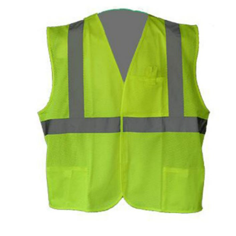 Hi Vis Velcro Vest (Lime) V31 Main Image