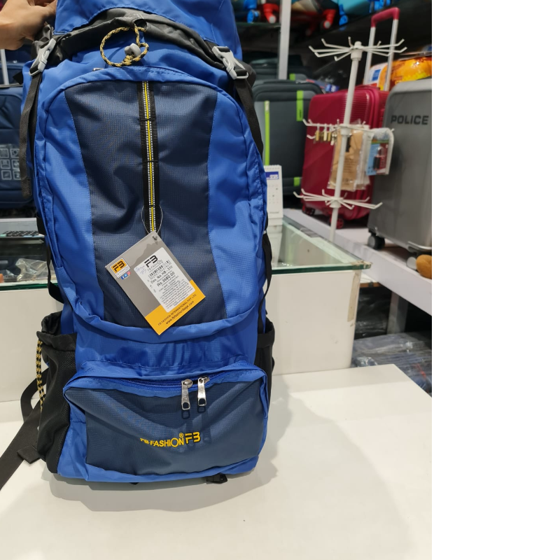 FB Fashion Blue trekking bag Main Image