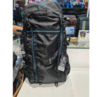 Line black trekking bag 