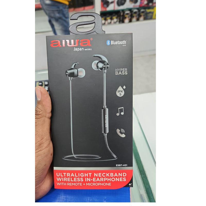 Aiwa ultralight wireless earphones  Main Image