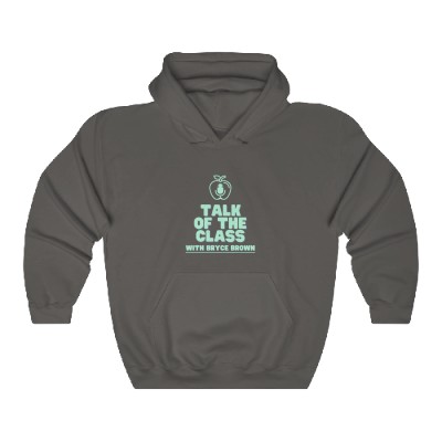 Charcoal Heavy Blend Hooded Sweatshirt Main Image