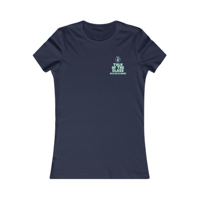 Navy Women's Bella+Canvas Tee Main Image