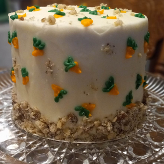 Carrot Cake with Cream Cheese Frosting 
