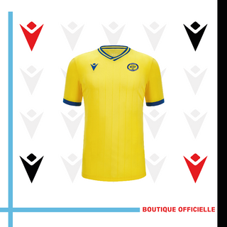 Maillot HALLEY - jaune/bleu royal 