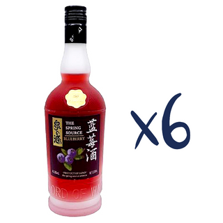 (一箱6支)泉の源・藍梅酒330ml