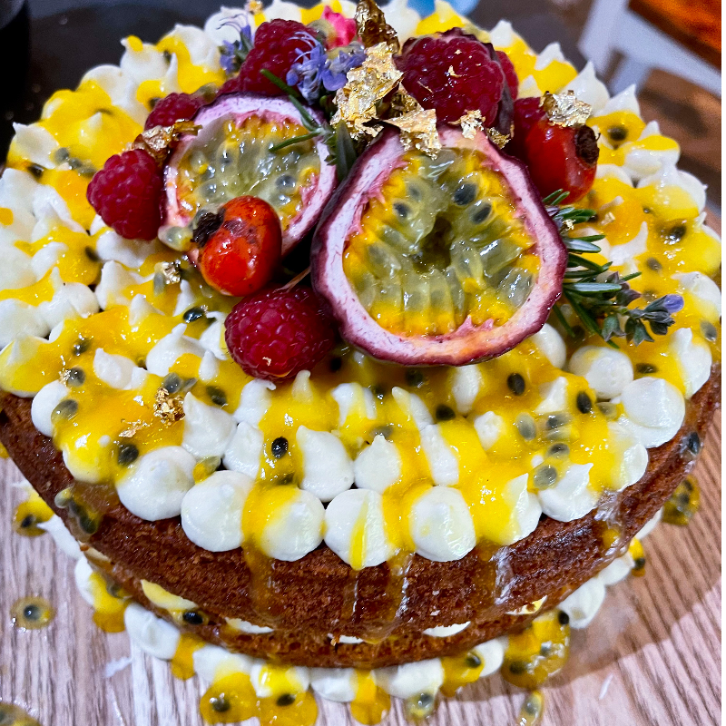 Passionfruit Layer Cake Main Image