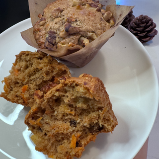 Sourdough Morning Glory Muffins
