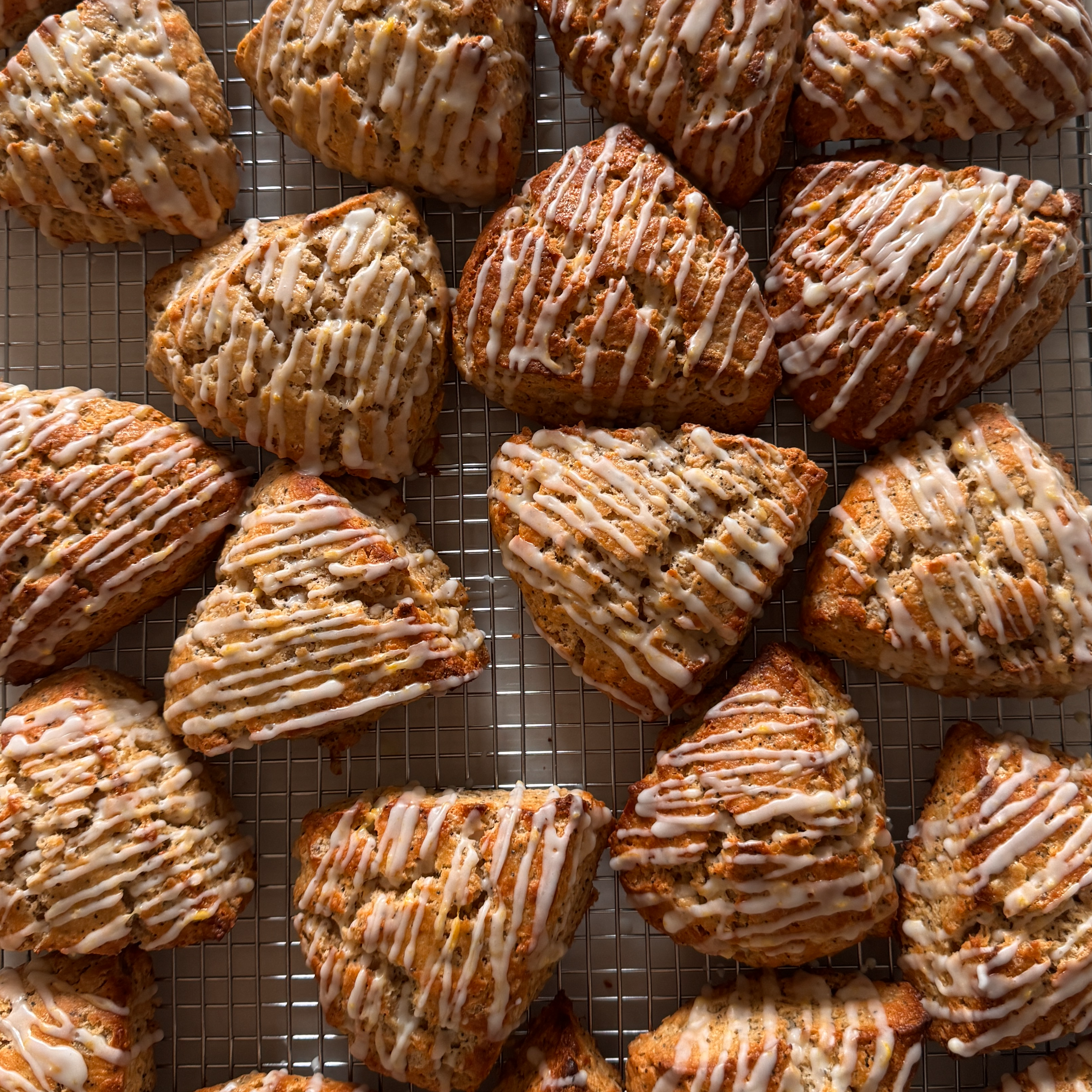 Lemon Poppyseed Scones