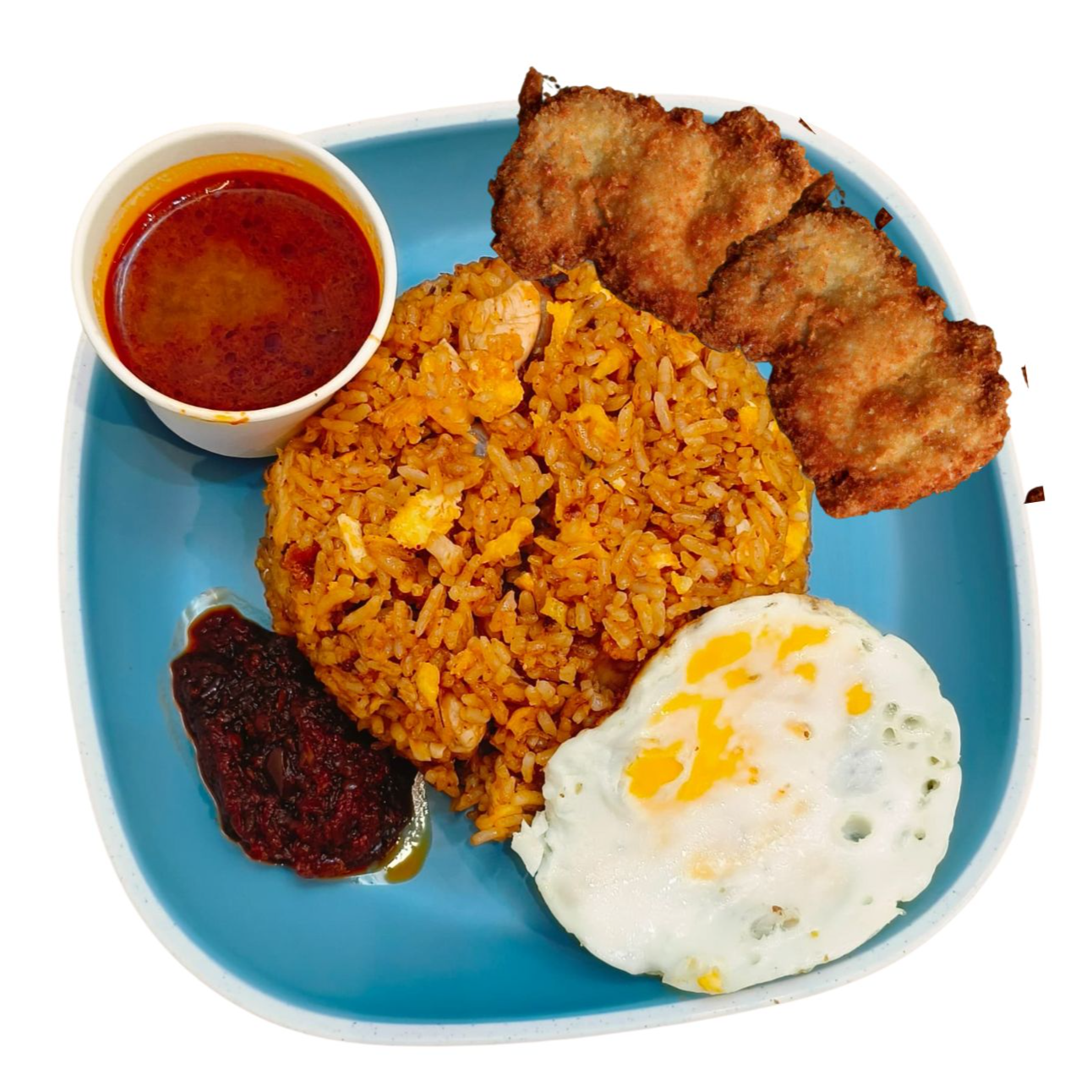 [R6] Tomyam Fried Rice Chicken Drummet