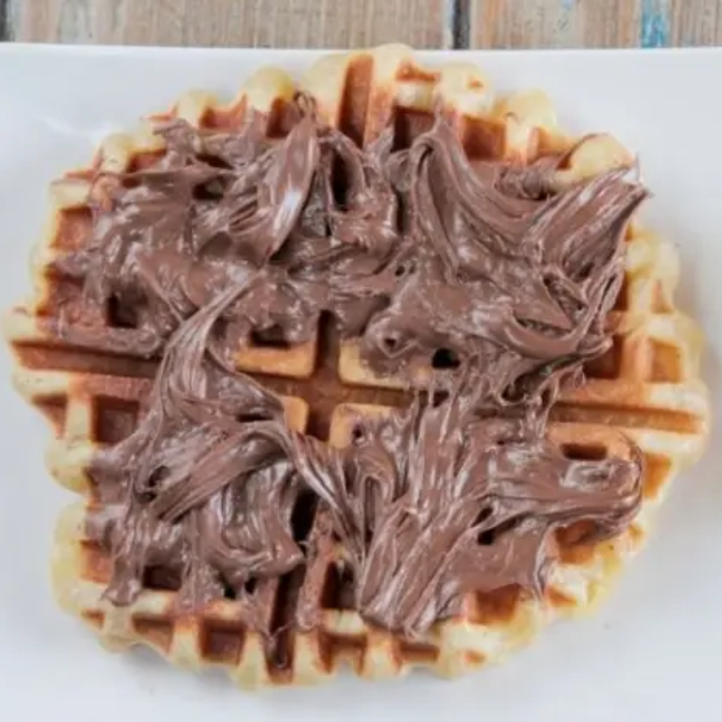 [D1] Nutella Waffle
