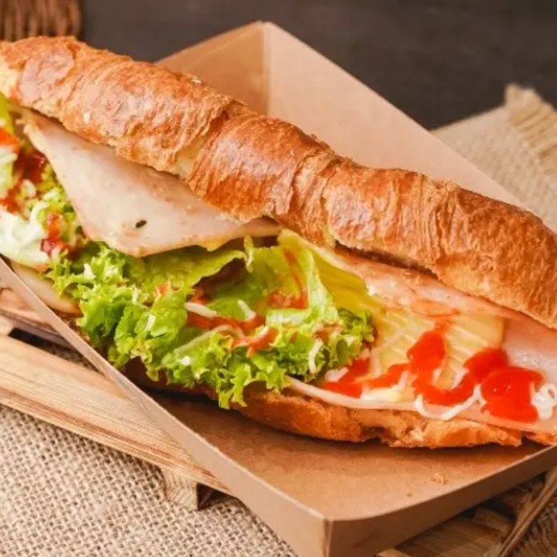 [C3] Chicken Slice & Cheese Croissant