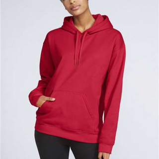 Gildan Softstyle Hoodie (Red/White text)