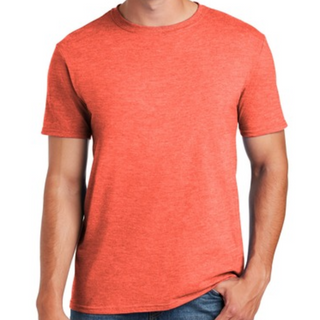 Gildan Softstyle T-Shirt (Heather Orange/Black text)