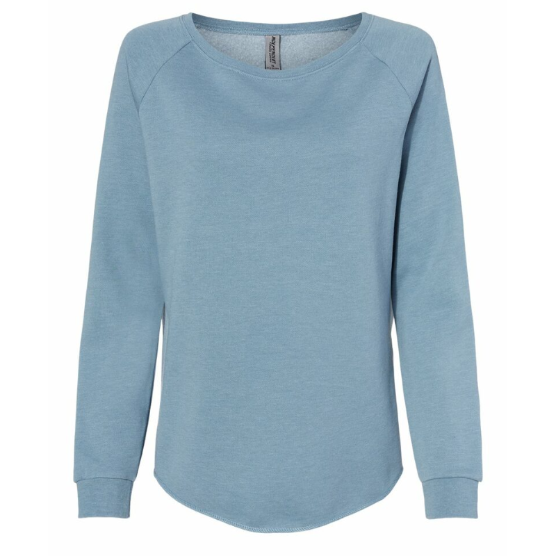 Independent Trading Co. Crewneck (Misty/White text)