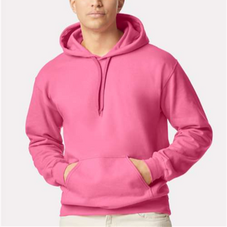 Gildan Softstyle Hoodie (Pink Lemonade/White text)