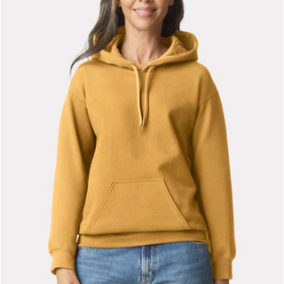 Gildan Softstyle Hoodie (Mustard/Black text)