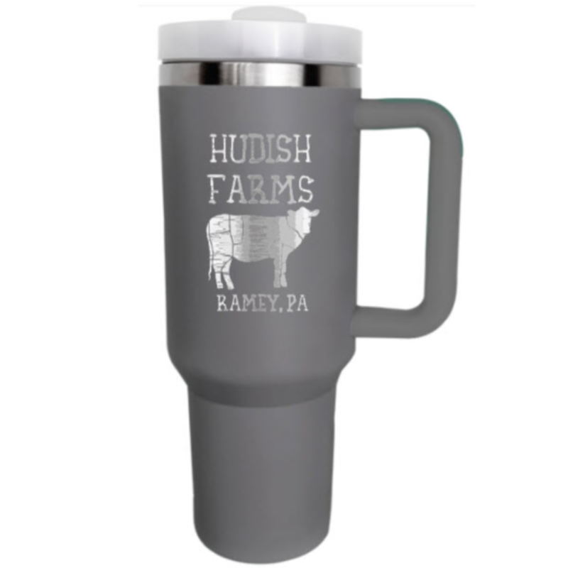 40 oz Laser Etched Metal Tumbler