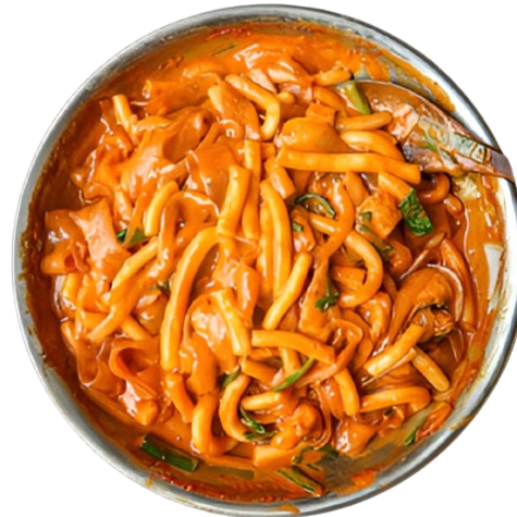 Tteoki Bowl w/ Glass Noodles