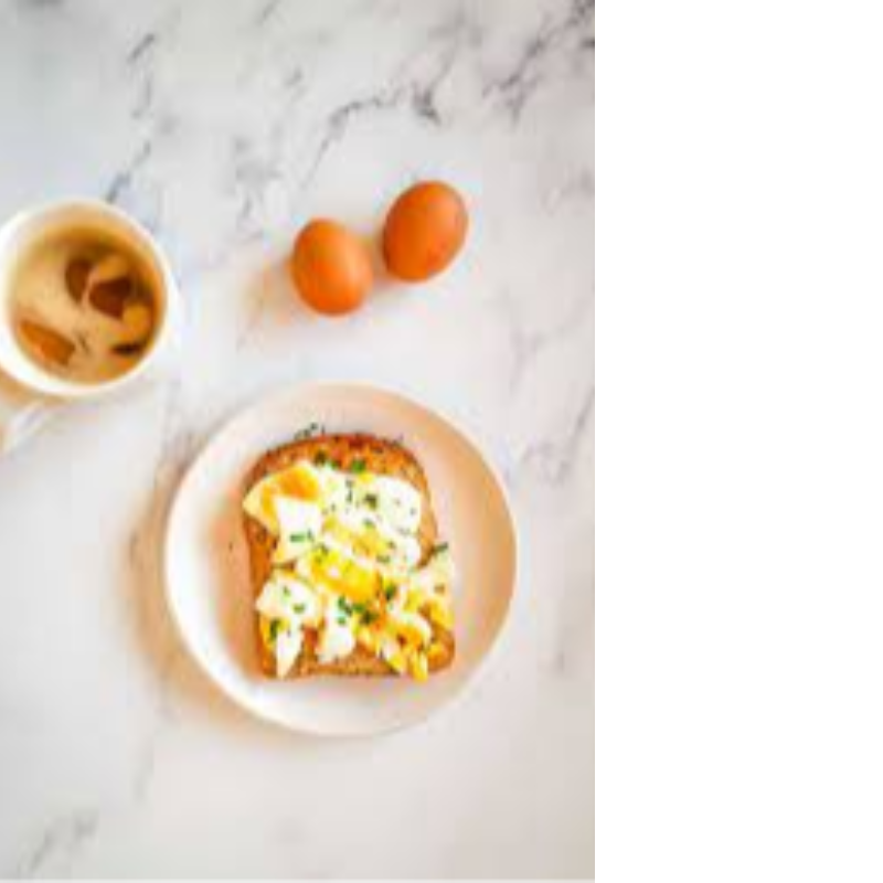 B5- Milk tea, boiled egg & toast Large Image
