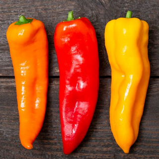 Poivrons de couleur MIX (rouge, orange, jaune)