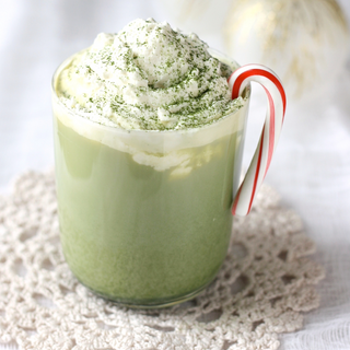 Mistletoe Matcha Latte