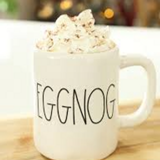 Santa's Eggnog Latte (hot or iced)