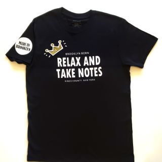 Relax And Take Notes T-Shirt (Black)