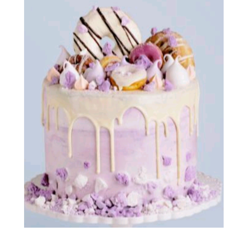 Sweet Pair Donut Cake  Main Image