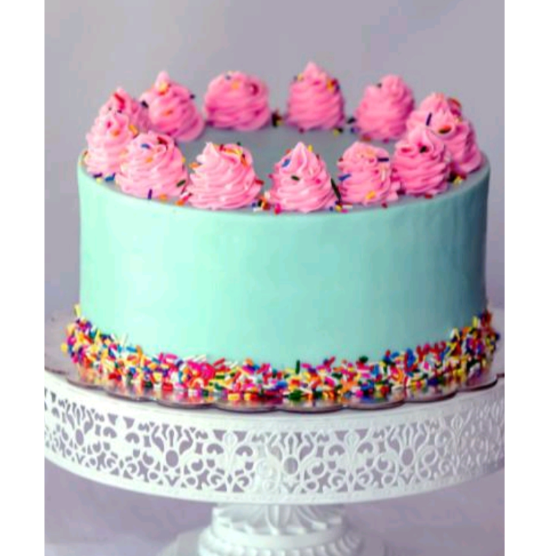 Sweet Pair Birthday Cake  Main Image