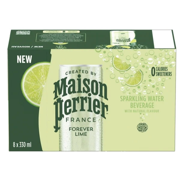 Perrier Lemon 8 Pack