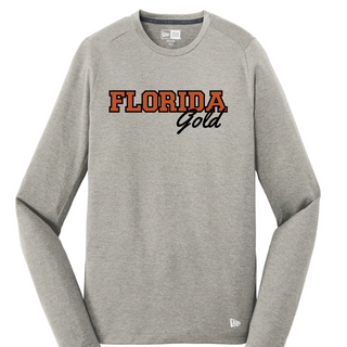 Men's Sublimated Heather Gray Long Sleeve Tee