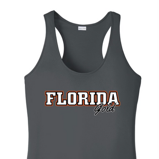 Women's Charcoal Razor Tank
