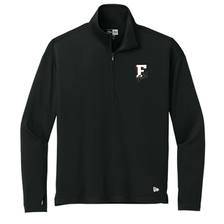 Women's Black 1/2 Zip Pull Over