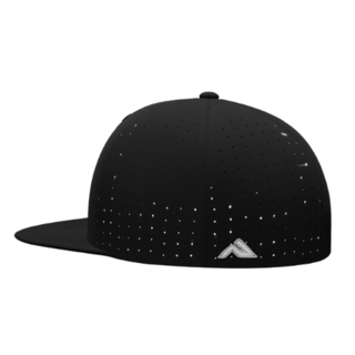 Black Fitted Florida Gold Hat