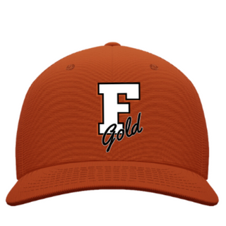 Texas Orange Fitted Florida Gold Hat