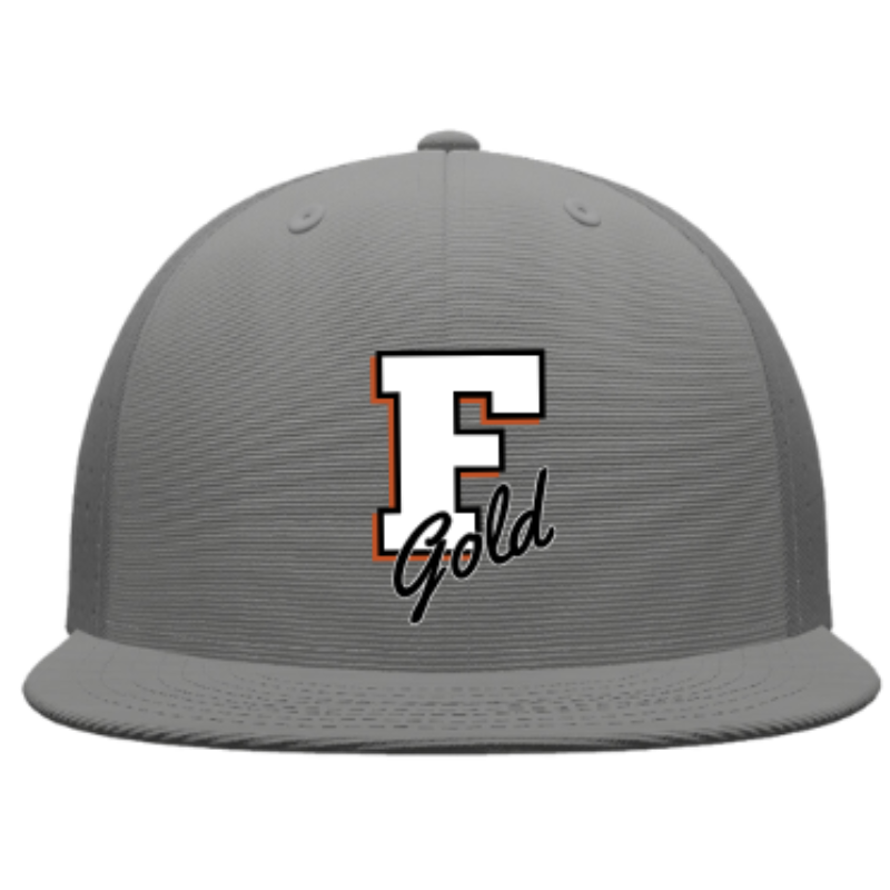 Graphite Fitted Florida Gold Hat