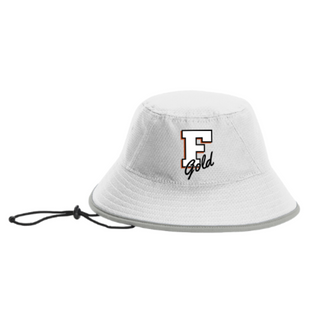 White New Era Bucket Hat
