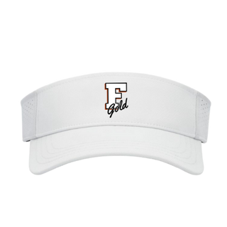 White Florida Gold Visor