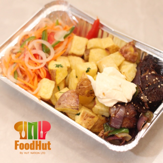 PROMO- 2 Chips, Sautéed Beef & Salad  Main Image