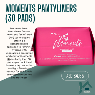 Moments Pantyliners (30 PADS)