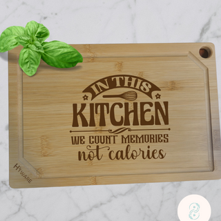 In This Kitchen We Count Memories Not Calories Image