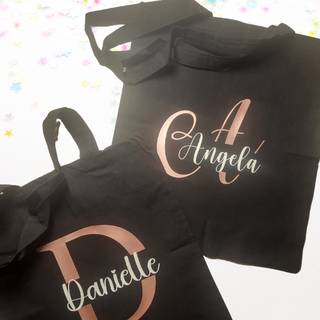 Canvas Tote Bag -Personalized  Image