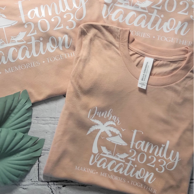 Personalized Family Vacation T-Shirts  Main Image