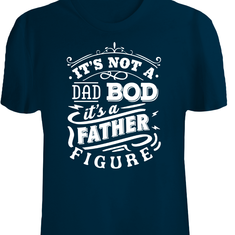 Dad Bod T-shirt Large Image