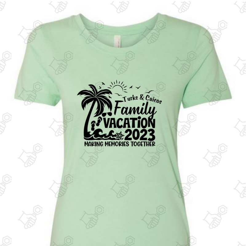 2023 Location Family Vacation T-Shirts  Large Image