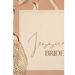 Canvas Tote Bag -Bridal Party Image