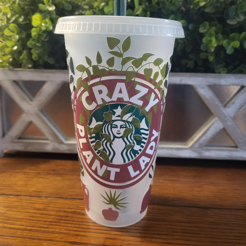 Crazy Plant Lady Tumbler 24oz 